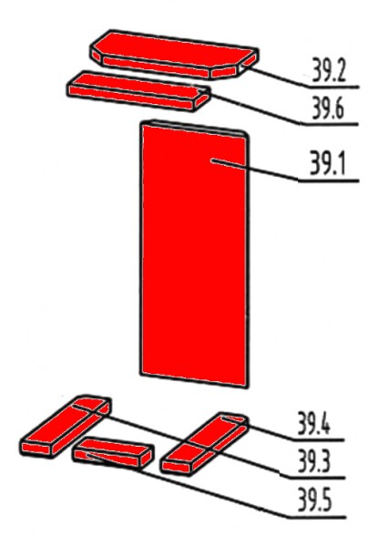 Justus Rondo Feuerraumauskleidung